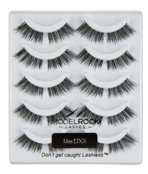 MODELROCK Lashes Multi Pack Miss Edgy 10 Pair Lash Pack *Distributor Out of Stock*