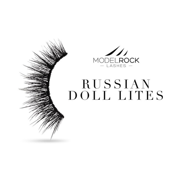 MODELROCK Lashes Russian Doll 'Lites' - Double layered Lashes 