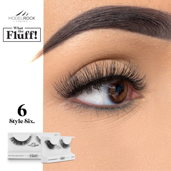 MODELROCK What The Fluff Lashes - Style Six