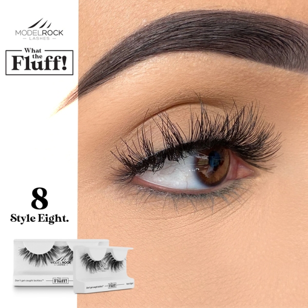 MODELROCK What The Fluff Lashes - Style Eight
