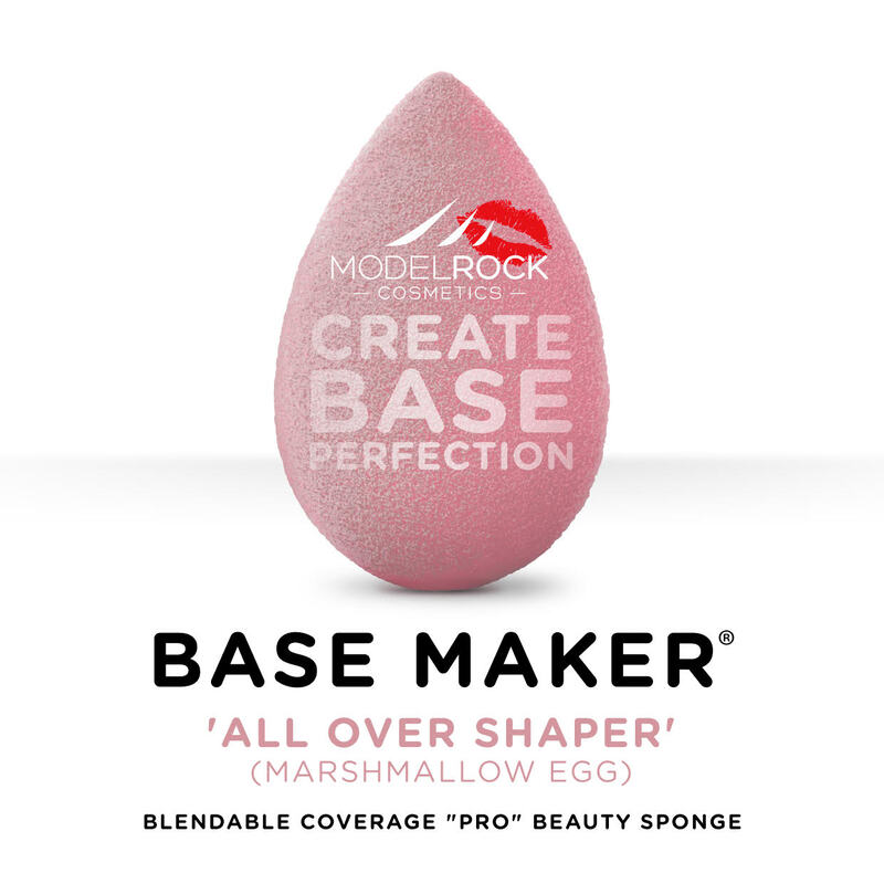 MODELROCK Base Maker® - Single Sponge - 'ALL OVER SHAPER' (Marshmallow Pink Egg) **Last Stock**