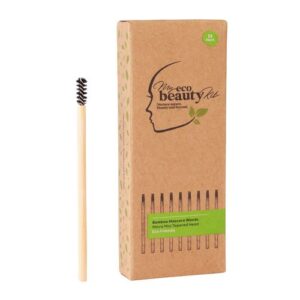 My Eco Beauty Kit Bamboo Disposable Mascara Wands - Micro Mini Tapered head 25pk 