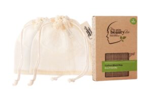 My Eco Beauty Kit Cotton Wash Bag 2pk